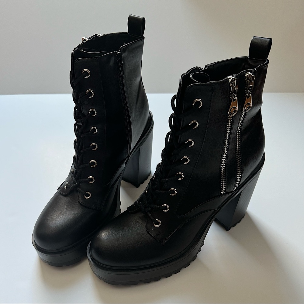GBG Guess Los Angeles Ankle boots Black US 10M Heels